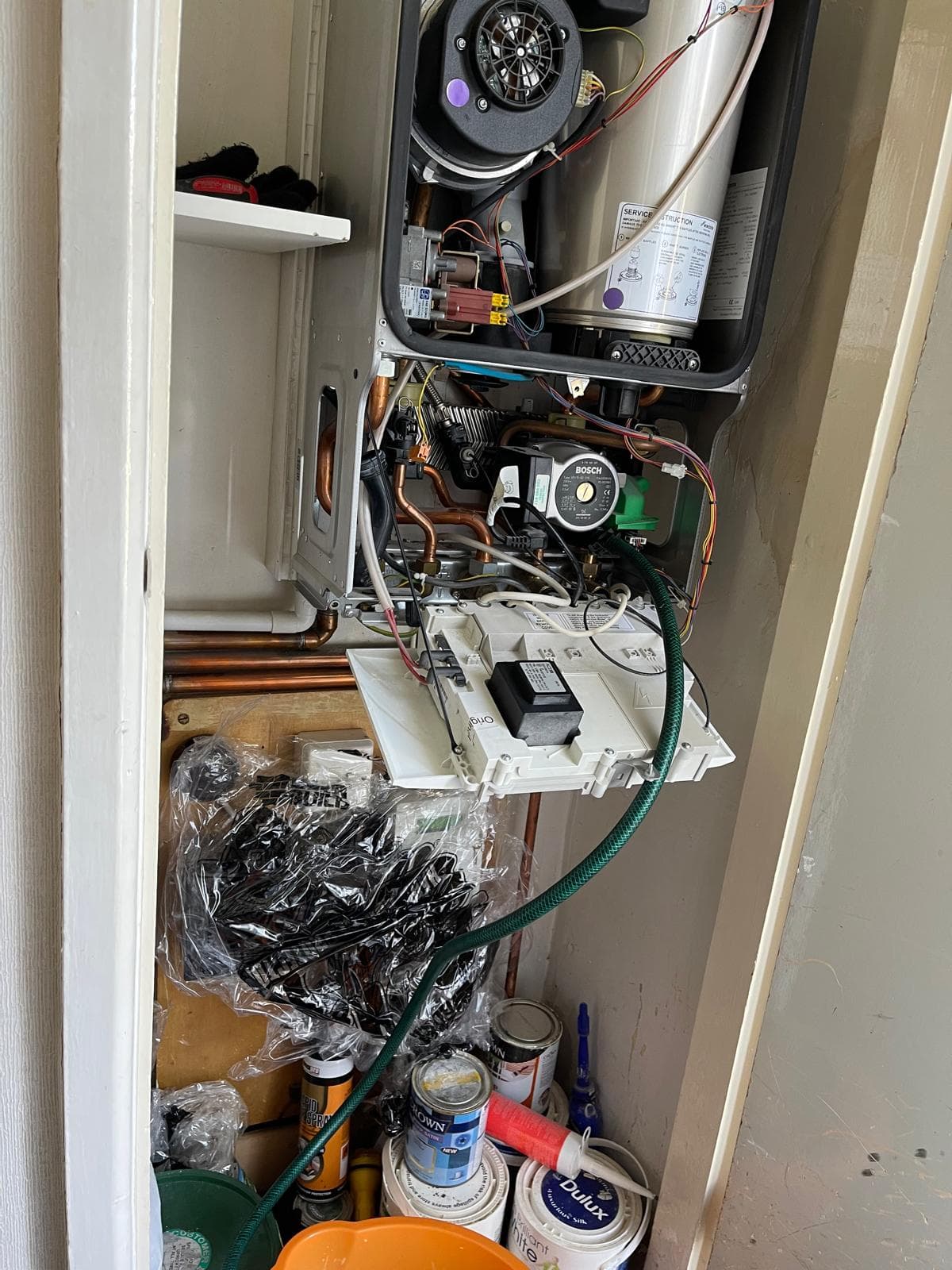 High-Efficiency Boiler Installation